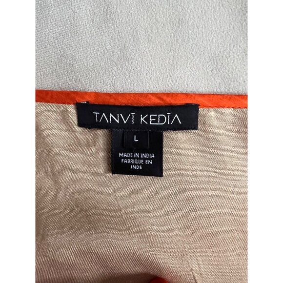 Striped Boho Maxi Dress By Tanvi Kedia With Adjustable Straps & V-Neckline - Picture 6 of 11